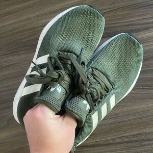 Green Adidas Swift Run